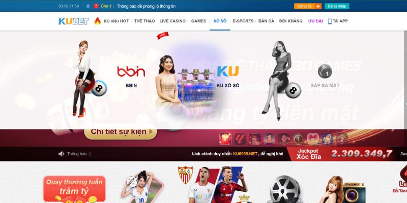 Những ưu điểm nổi bật chỉ có tại xổ số Kubet77